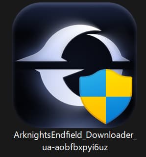アークナイツエンドフィールドPC版のファイルアイコン